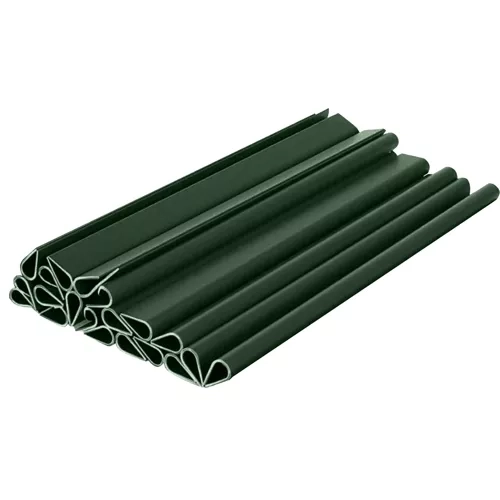 Ruban de clôture 19cmx35m 630g/m2 vert 23706