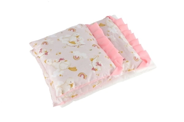 Oreiller avec coussin pour poupées