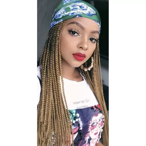 Cheveux synthétiques ombre tresses Soulima 23579