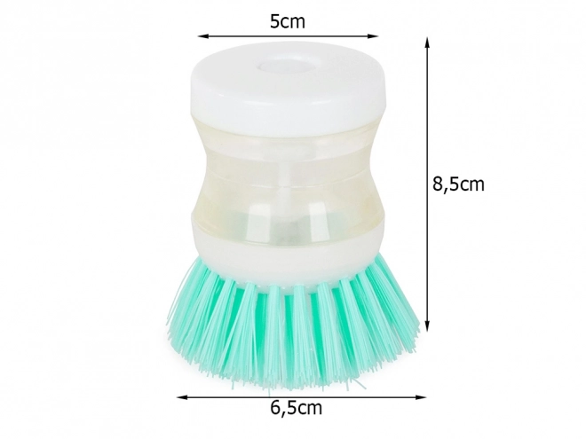 Distributeur de liquide vaisselle à brosse