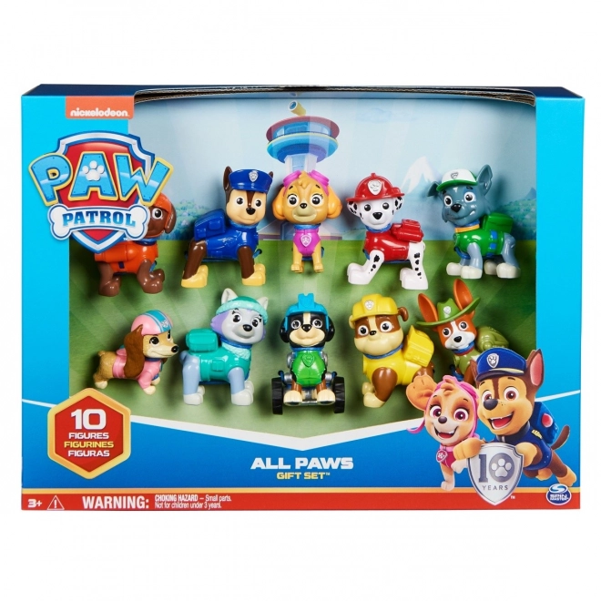 Pat' Patrouille Coffret Anniversaire pack multi figurines