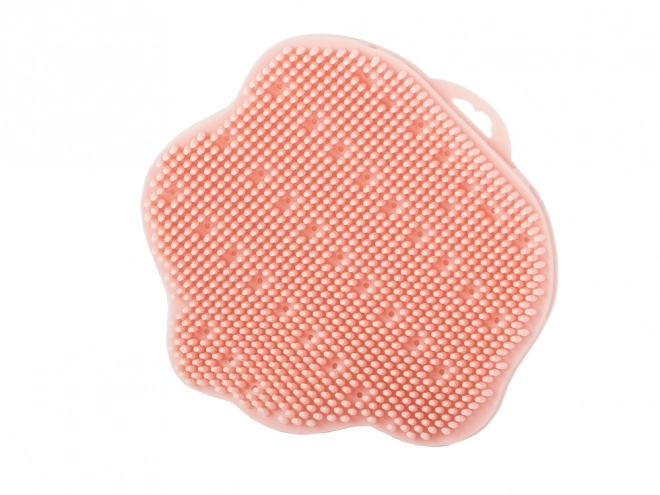 Brosse massante et nettoyante en silicone