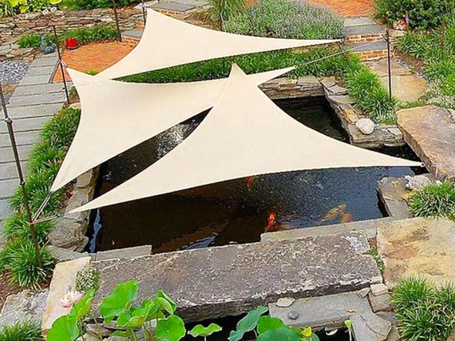 Bâche de jardin imperméable renforcée 3x3x3m