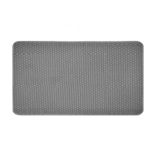 Tapis de propreté pour litière PetWant pour chat (gris)