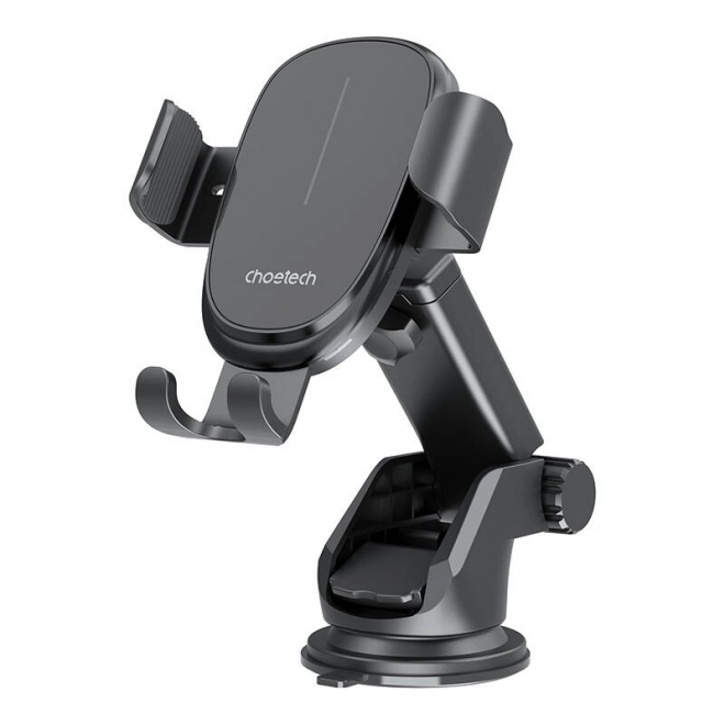 Support de voiture gravitationnel avec chargeur Choetech T203-F, 15W (noir)