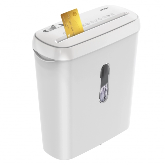 Destructeur de documents et cartes de crédit MT223 Blanc