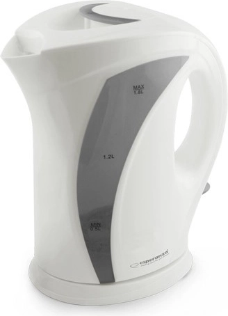 Bouilloire électrique Iguazu 1,7 L blanc-gris