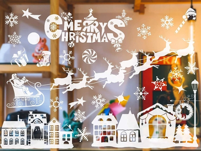 Autocollants de Noël pour fenêtres