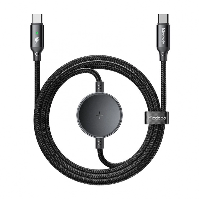 Câble de recharge 2-en-1 USB-C + chargeur sans fil pour Samsung Watch