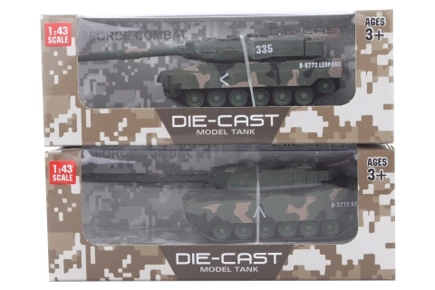 Tank en métal