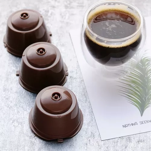 Capsules de café réutilisables - 6 pièces. Ruhhy 23028