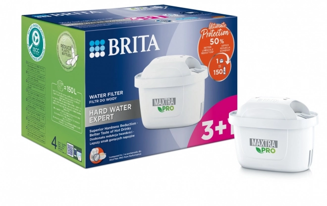 Maxtra PRO Expert en Eau Dure cartouche de rechange 3+1 pcs.