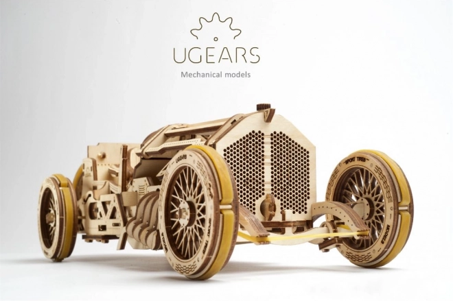 Ugears puzzle 3D - U9 Grand Prix auto 348 pièces