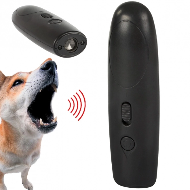 Répulsif à ultrasons pour chiens avec lampe torche