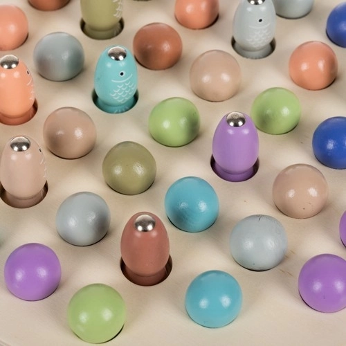 Jeu de pêche en bois pour enfants