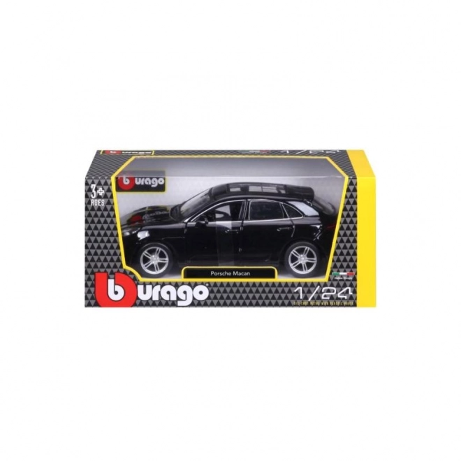 Bburago 1:24 Porsche Macan noire 18-21077