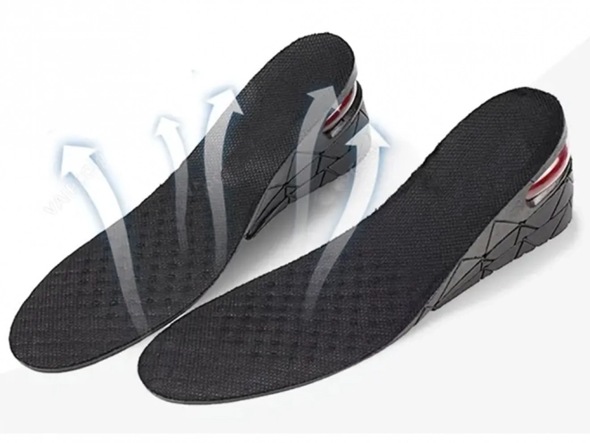 Semelles ajustables pour augmenter la taille