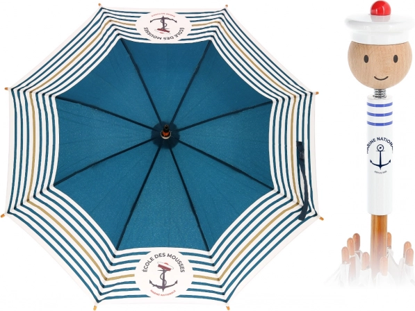 Parapluie Vilac marin sur ressort