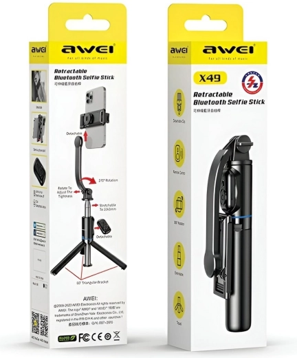 Bras télescopique à 7 segments