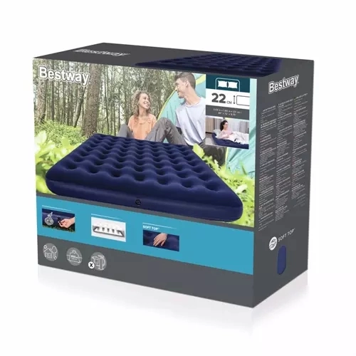 Matelas double 203x183x22cm BESTWAY 67004