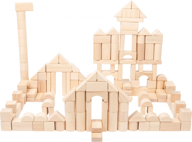 Petits Pieds Blocs de Bois 200 pcs nature