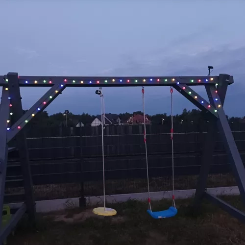 Guirlande solaire avec lumières multicolores Gardlov