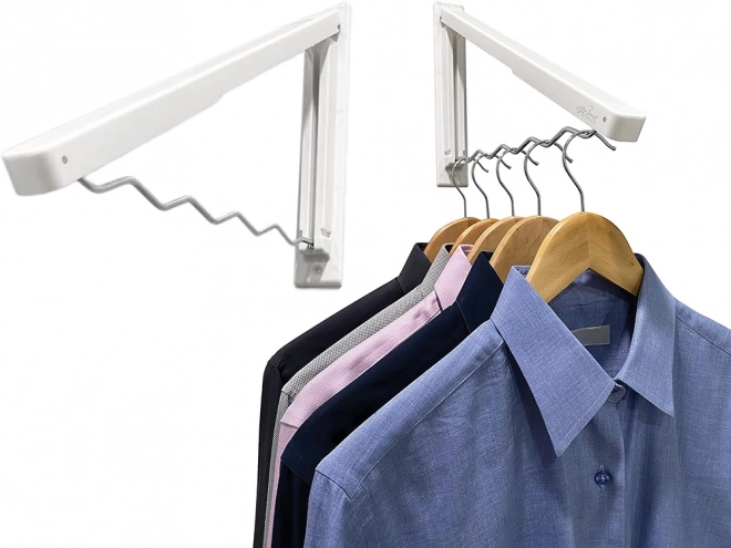 Porte-manteau mural pliant pour vêtements