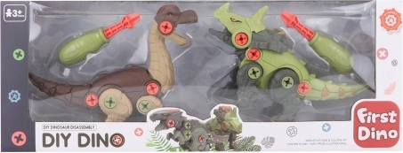 2 dinosaures dans un seul coffret