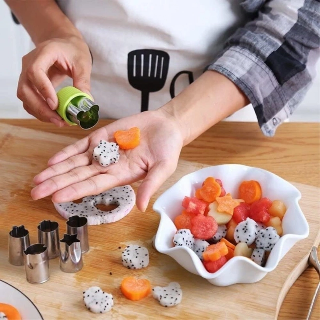 Ensemble de découpe pour fruits et légumes 8 pièces