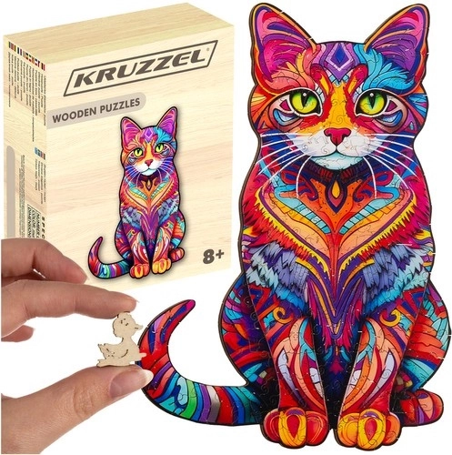 Puzzle en bois Kruzzel 22878