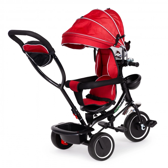 Tricycle avec siège pivotant Rouge