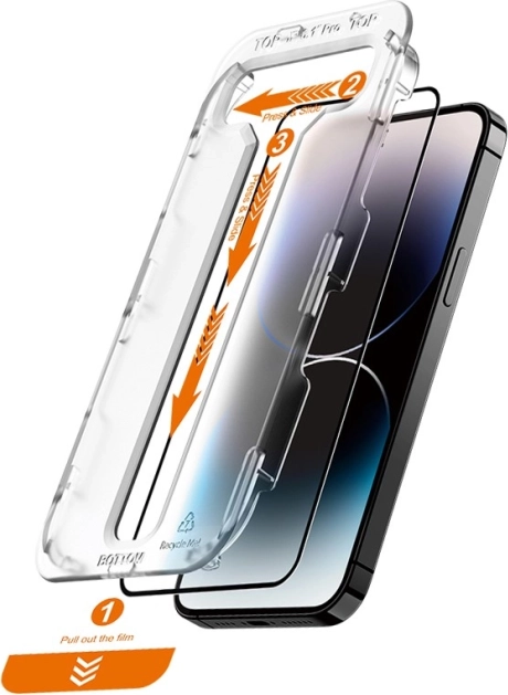 Verre trempé EasyShield 2-pack pour iPhone 14 Pro