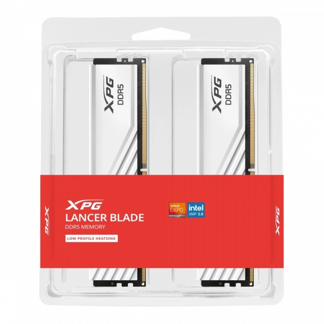 Mémoire XPG Lancer Blade DDR5 32GB 6000MHz CL30 blanche