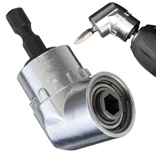 Adaptateur angulaire pour visseuse avec poignée hexagonale