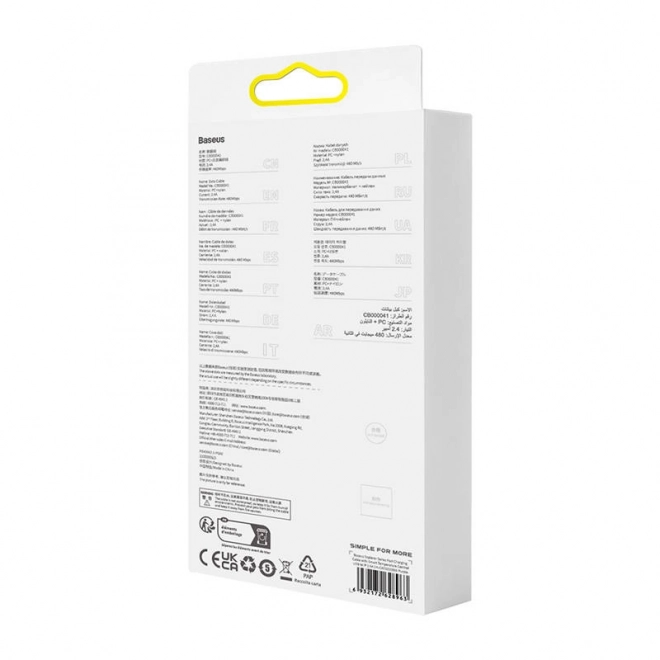 Câble de recharge rapide USB-A vers Lightning Baseus Explorer Series 1 m