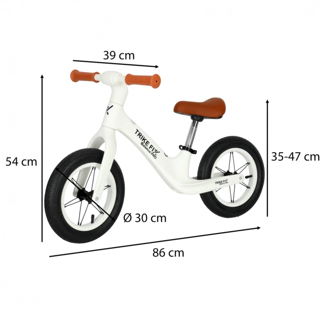 Draisienne Trike Fix Balance Pro blanche
