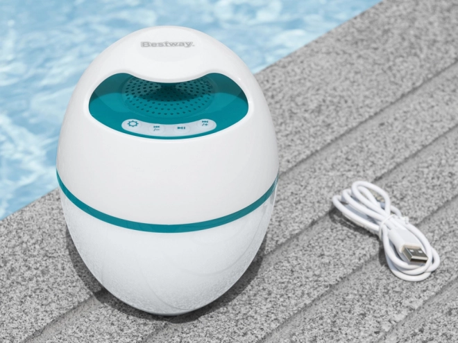 Haut-parleur flottant portable Bestway MusicWave™ avec Bluetooth et lumière LED
