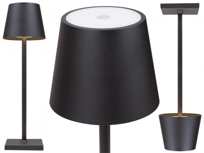Lampe de chevet tactile de table 3 niveaux haute sans fil usb