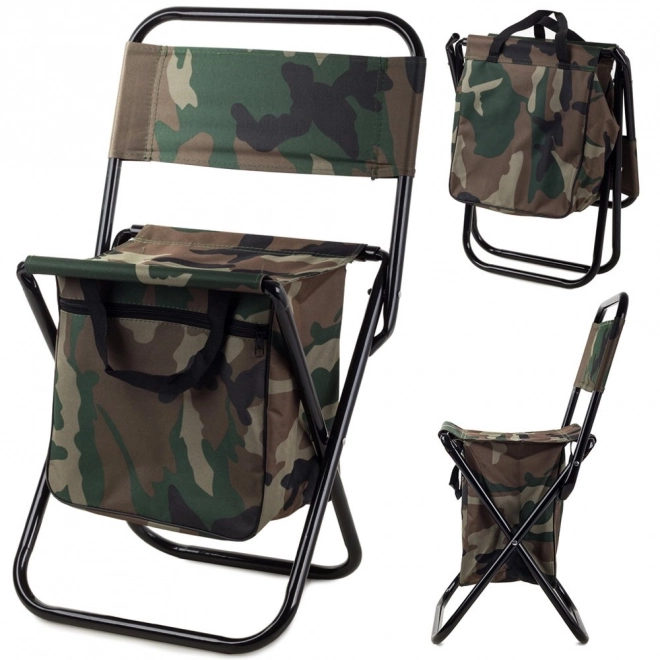 Chaise pliante de pêche/camping avec sac