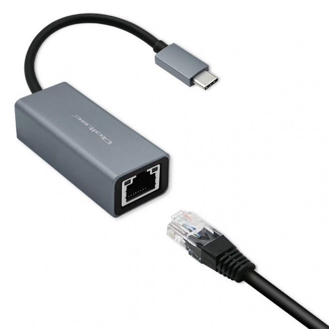 Adaptateur USB-C vers RJ45 Ethernet | 1000 Mbps | Boîtier en aluminium