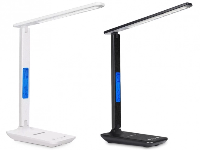 Lampe de bureau scolaire moderne avec USB et chargeur Qi