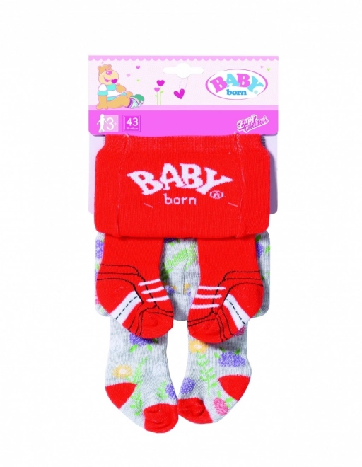 BABY Born chaussettes pour poupée 43 cm