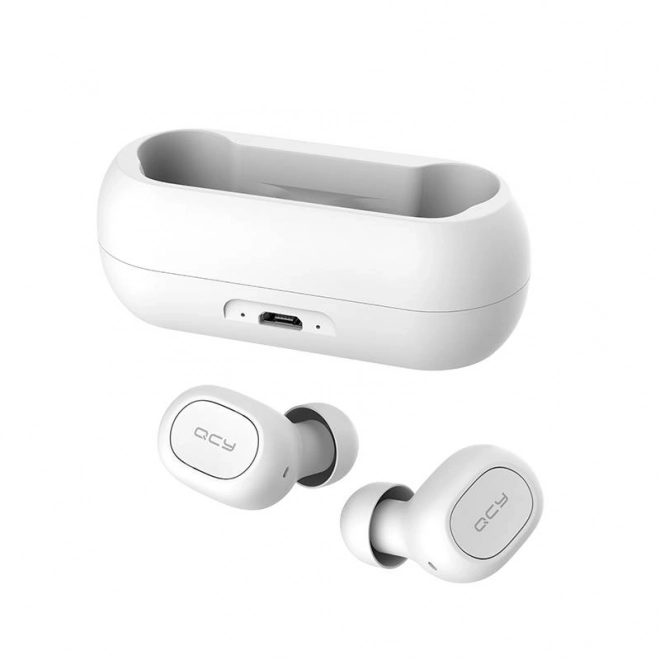 Écouteurs sans fil TWS QCY T1C Bluetooth V5.0 (blanc)
