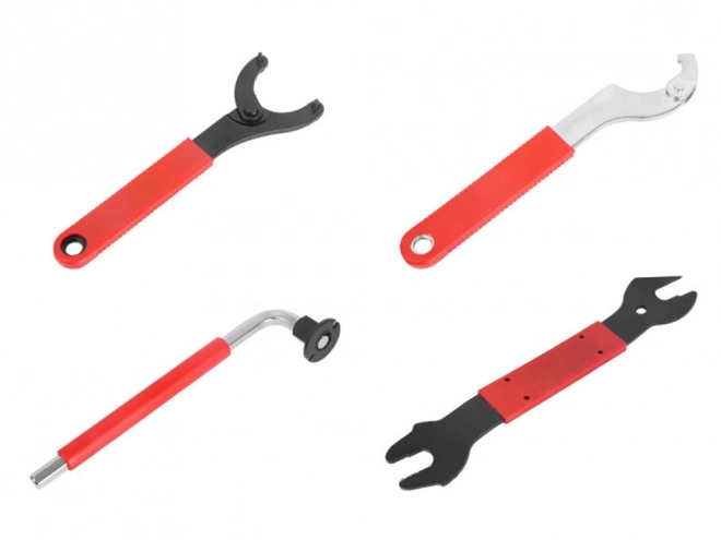 Ensemble d'outils vélo dans une mallette, 44 pièces