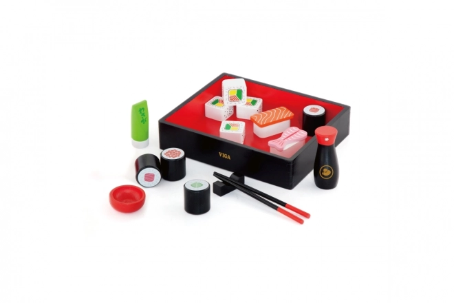 Sushi en bois
