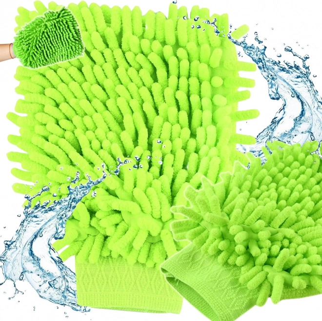 Gant de nettoyage en microfibre pour voiture et maison