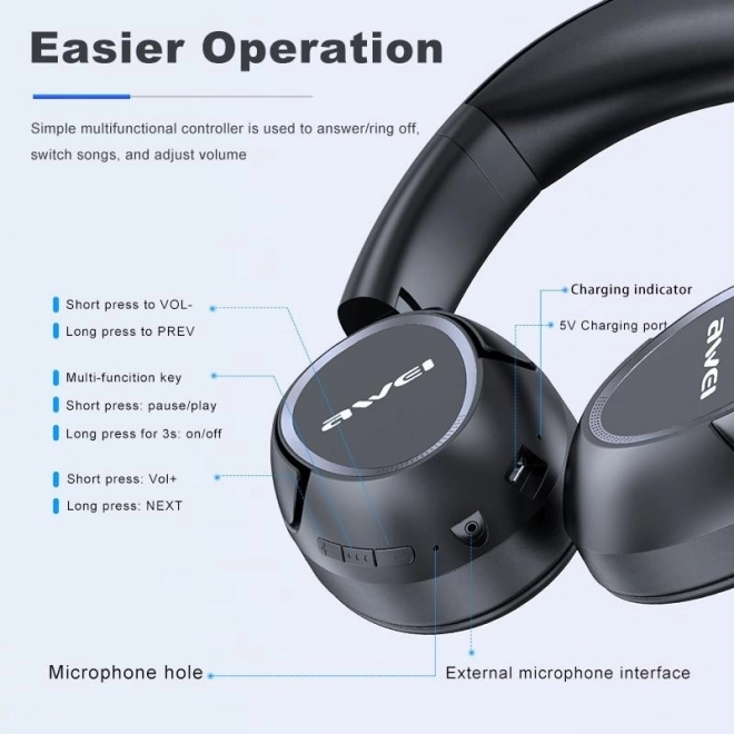 Casque sans fil Awei