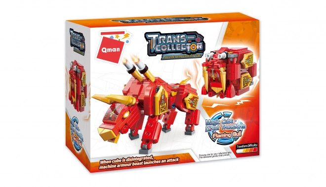 Kit de construction taureau robotique Qman Flaming Bull