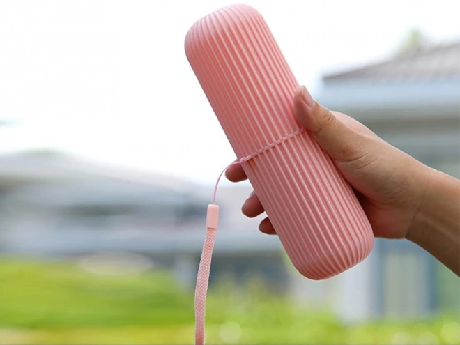 Étui de voyage pour brosse à dents et dentifrice