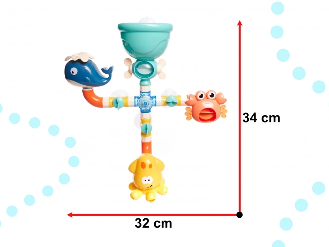 Robinet magique pour la baignoire - créatures marines